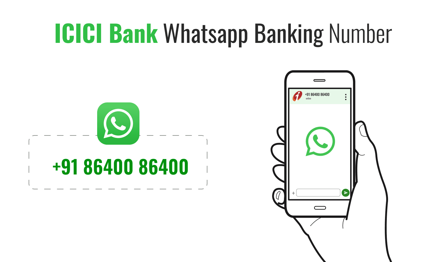 ICICI Bank Whatsapp Banking Number